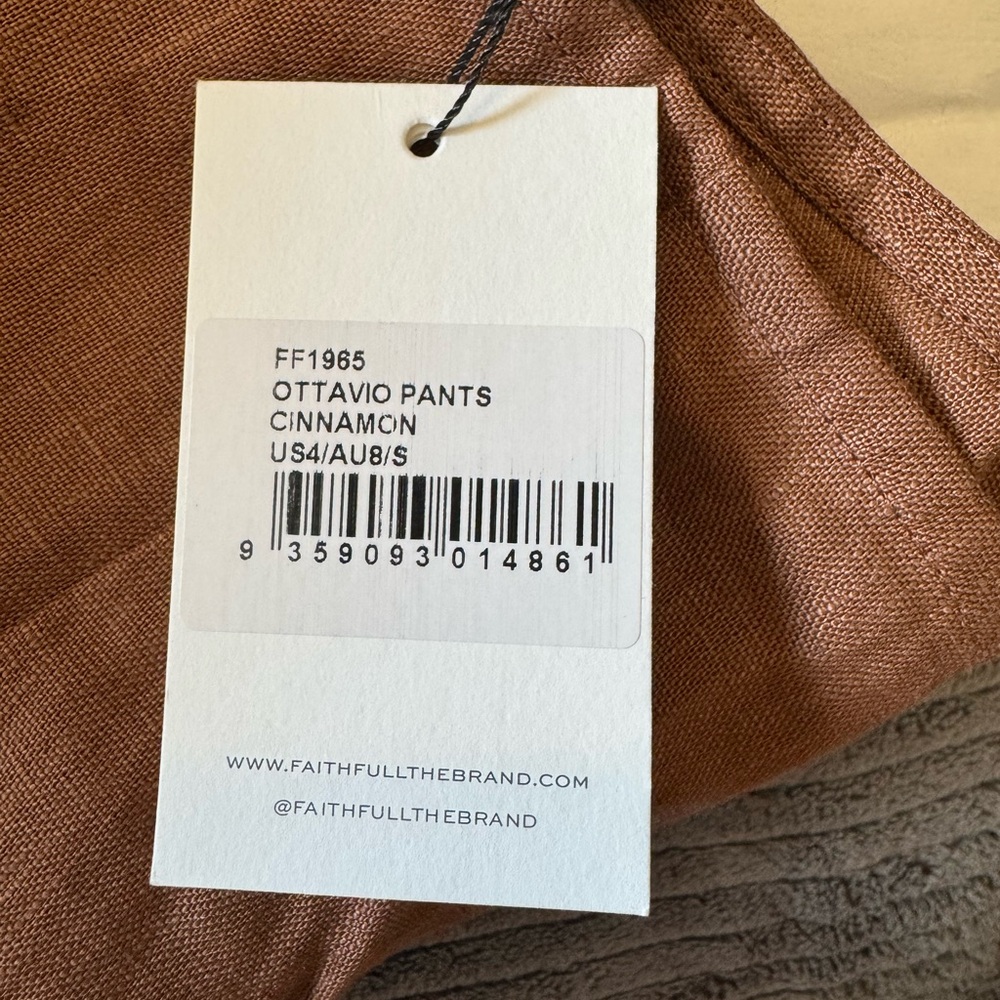 Faithfull the Brand Cinnamon Ottavio Pants